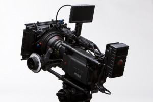 A decked out Red One camera