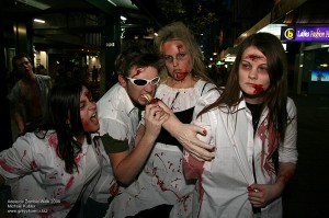 Adelaide Zombie Walk - Group munch Group Munch