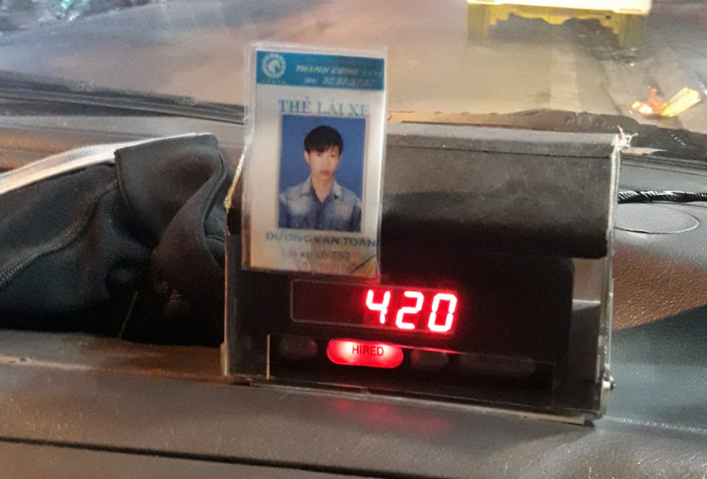 A fake Taxi Meter