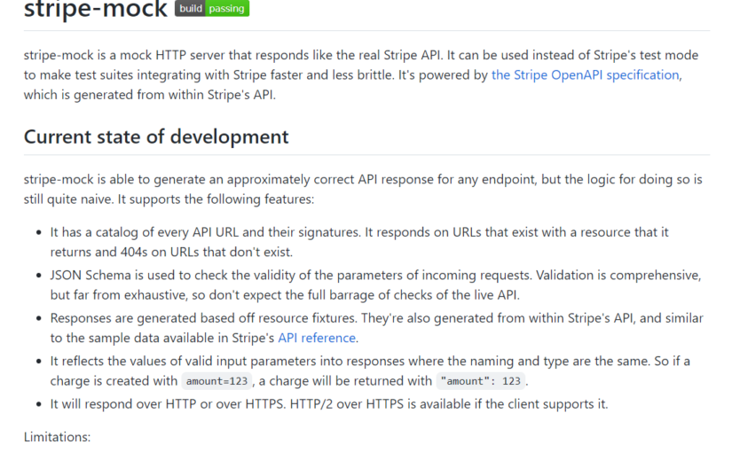 Stripe Mock Testing in PHP